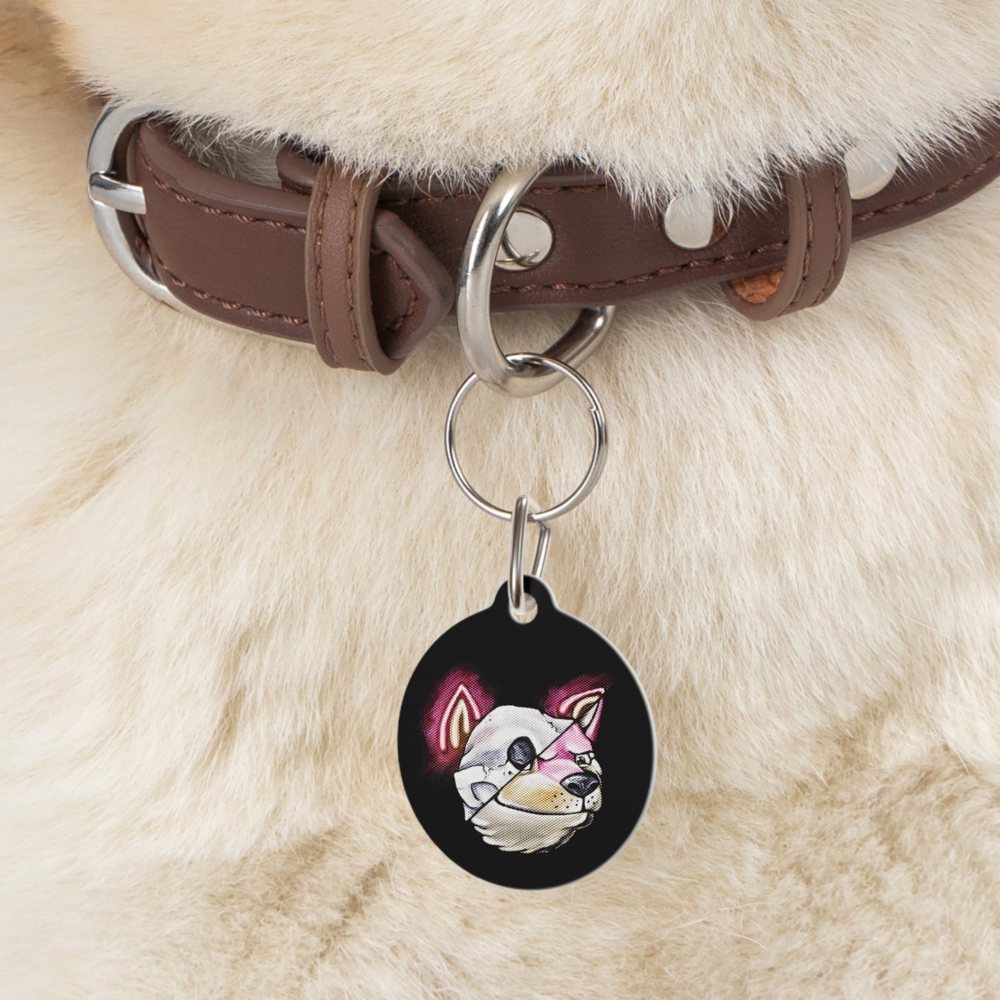 Winter’s Glow- Customize - Pet Tag