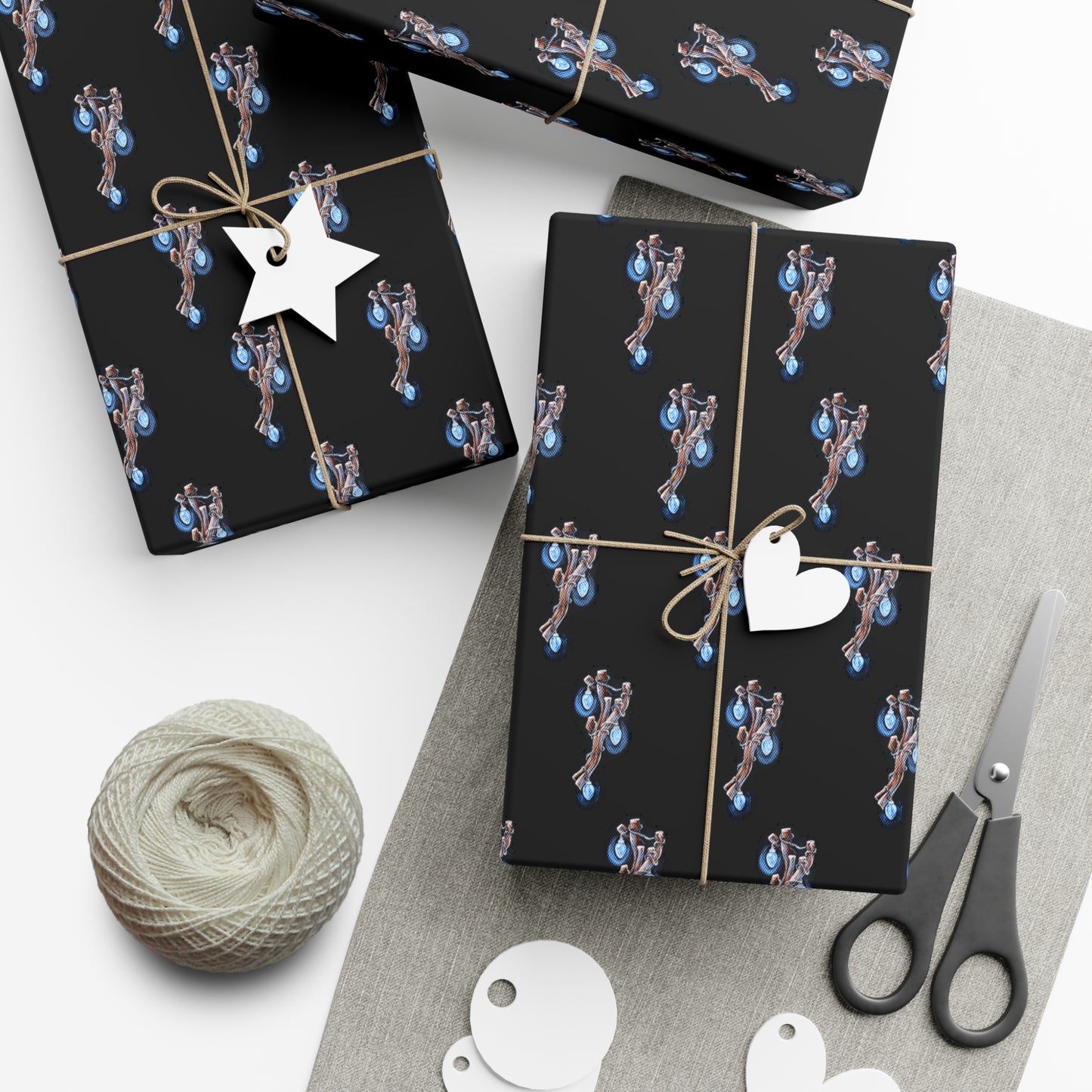 Winter’s Glow- Wrap Papers - Antlers