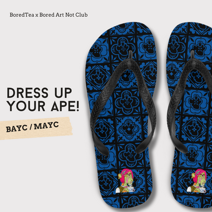 BoredTea x Bored Art Not Club | Flip-Flops｜Customize Your Ape