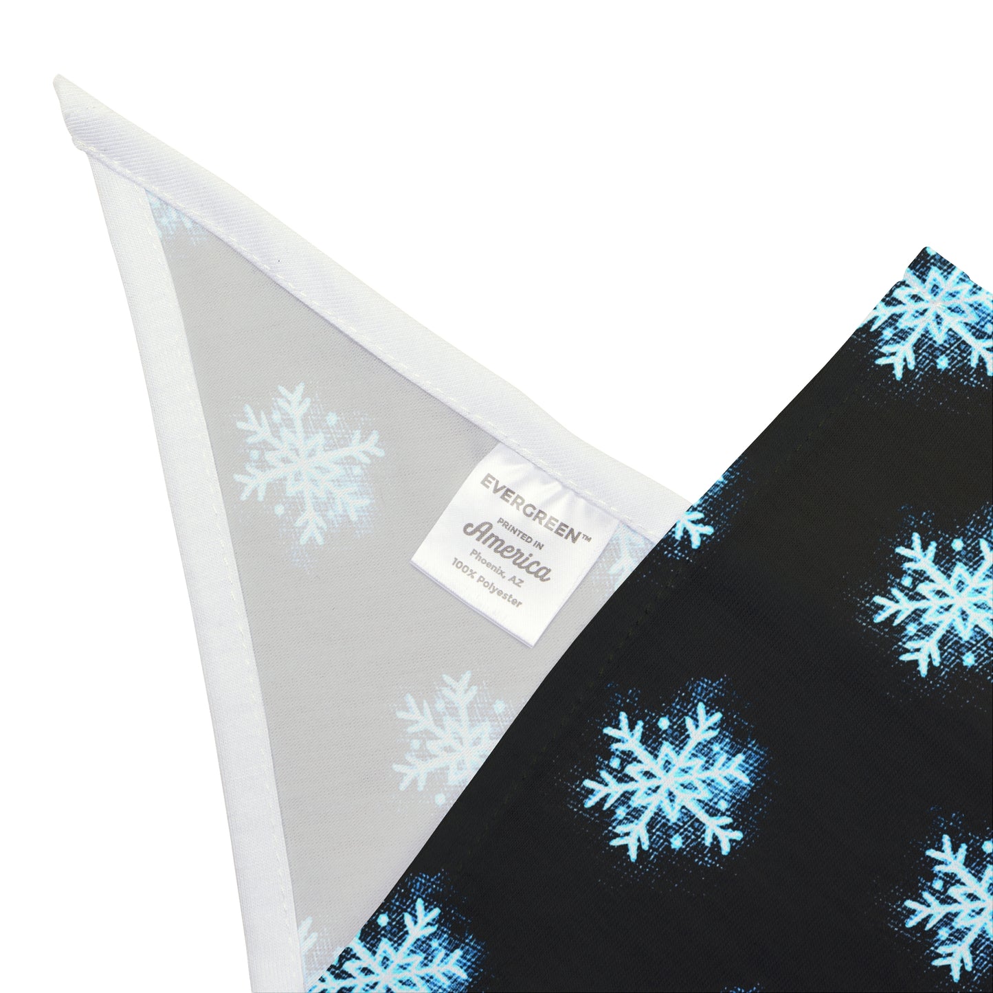 Winter’s Glow - Pet Bandana - Snowflakes