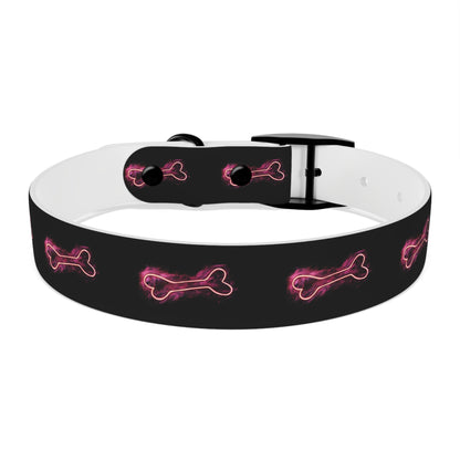 Winter’s Glow - Dog Collar - Neon Bone