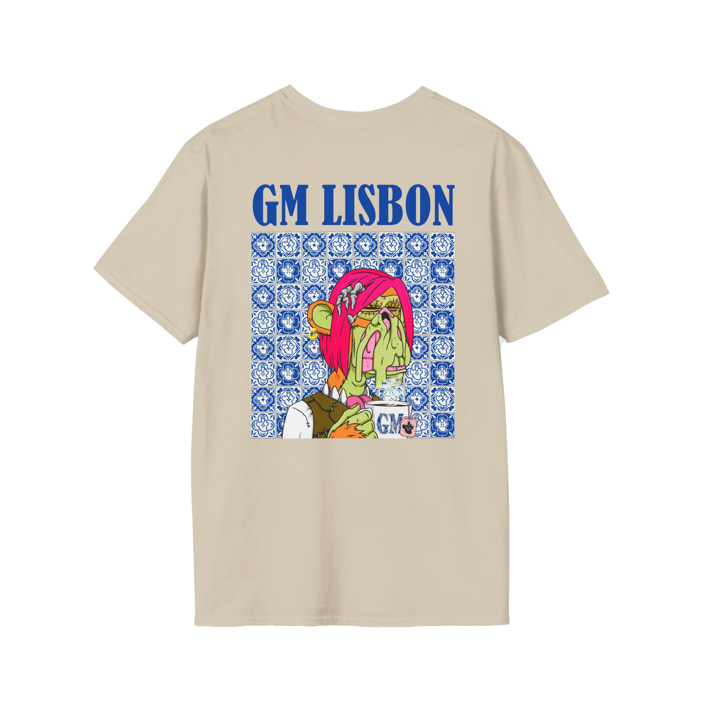 🇵🇹 Pickup At BoredIn Creator House - GM Lisbon T-shirt | Customize Your Ape