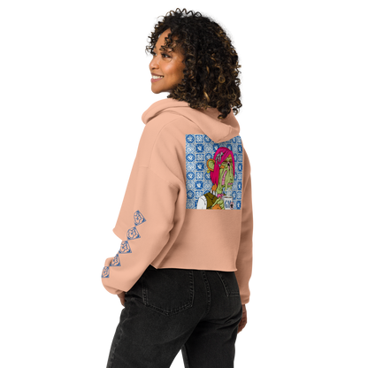 BoredTea x Bored Art Not Club | WOMEN'S HOODIE | Peach | 27002